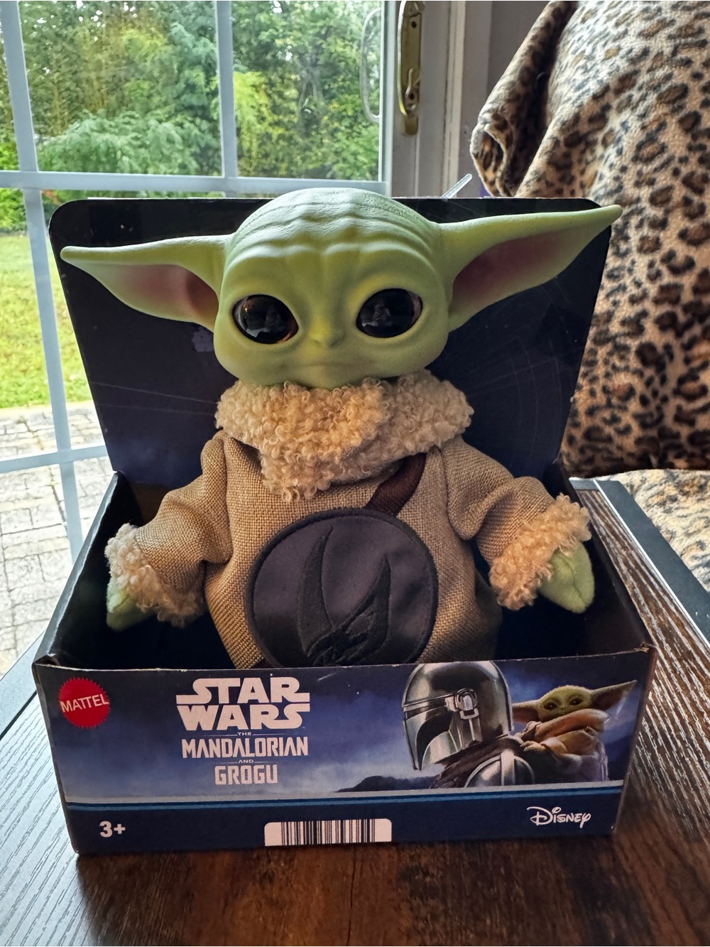 New in box Mattel Star Wars The Mandalorian Grogu Plush Toy -